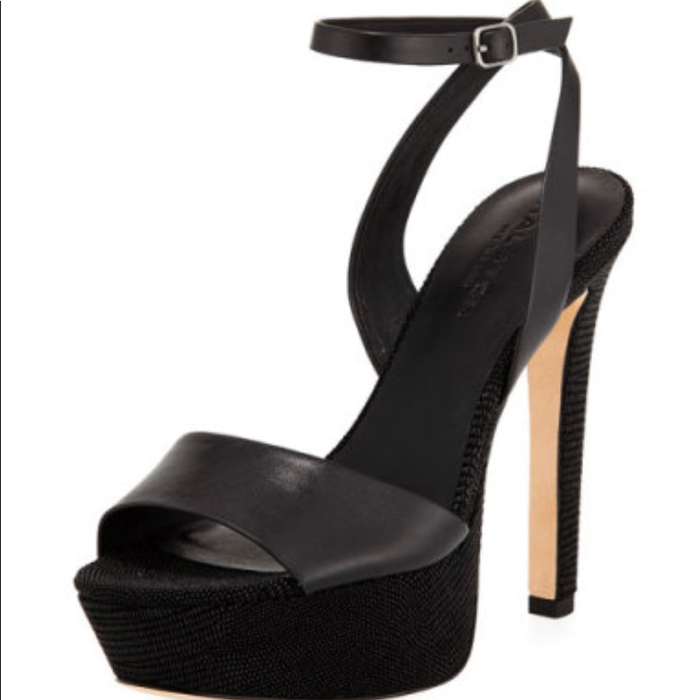 Bobbie Leather Platform Sandal